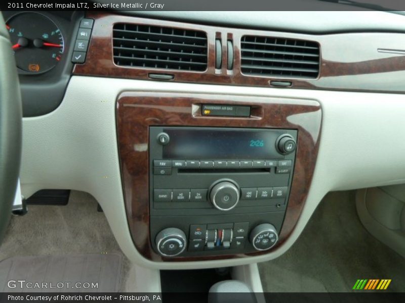 Silver Ice Metallic / Gray 2011 Chevrolet Impala LTZ