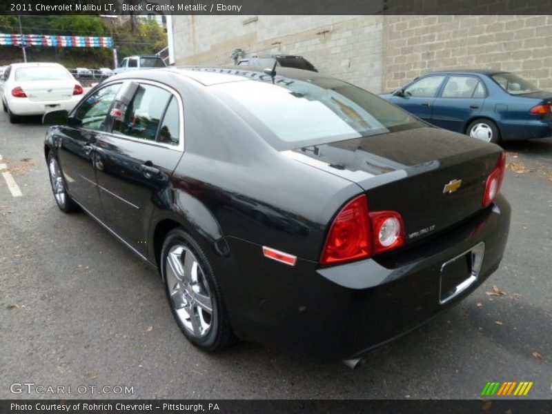 Black Granite Metallic / Ebony 2011 Chevrolet Malibu LT