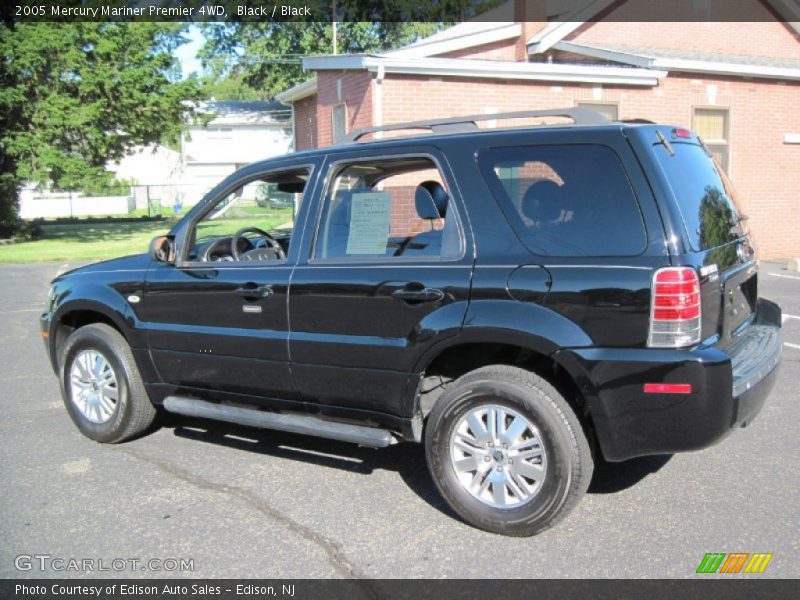 Black / Black 2005 Mercury Mariner Premier 4WD