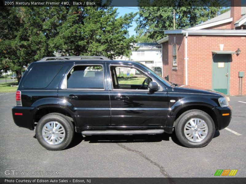 Black / Black 2005 Mercury Mariner Premier 4WD