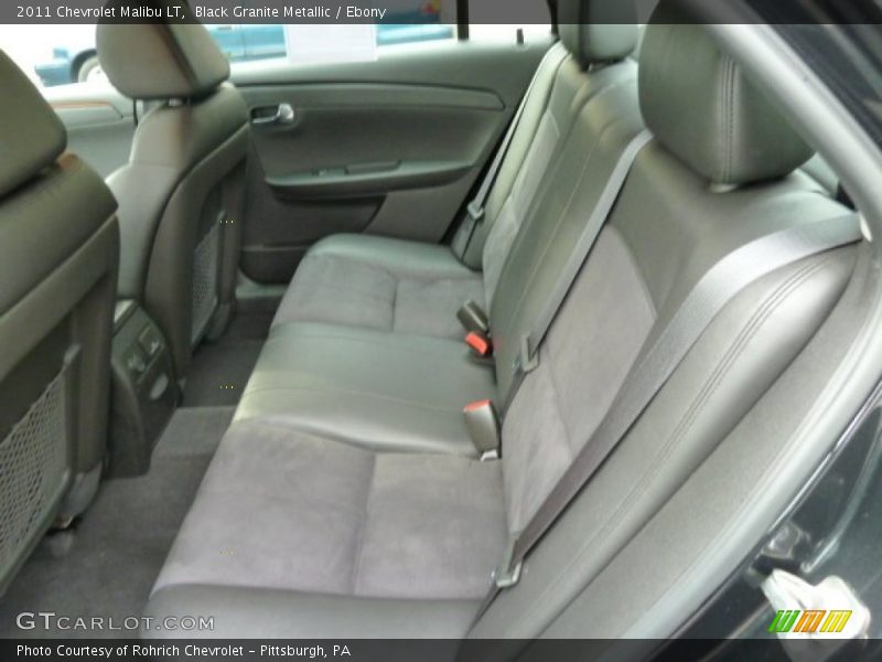 Black Granite Metallic / Ebony 2011 Chevrolet Malibu LT
