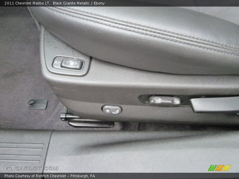 Black Granite Metallic / Ebony 2011 Chevrolet Malibu LT