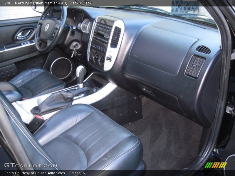 Black / Black 2005 Mercury Mariner Premier 4WD