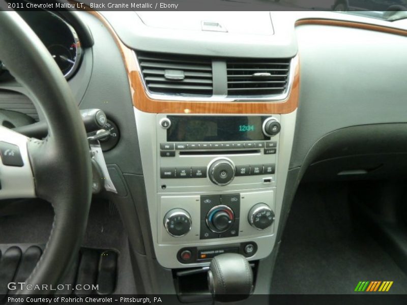 Black Granite Metallic / Ebony 2011 Chevrolet Malibu LT