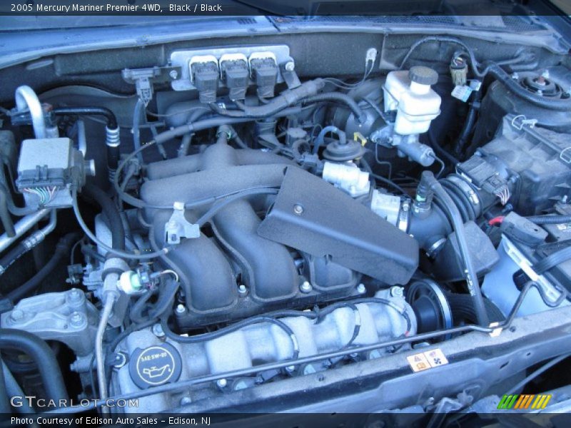 Black / Black 2005 Mercury Mariner Premier 4WD