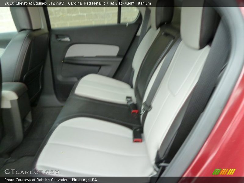 Cardinal Red Metallic / Jet Black/Light Titanium 2010 Chevrolet Equinox LTZ AWD