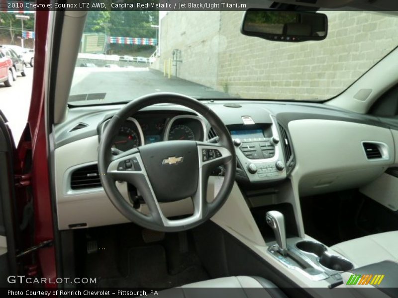 Cardinal Red Metallic / Jet Black/Light Titanium 2010 Chevrolet Equinox LTZ AWD