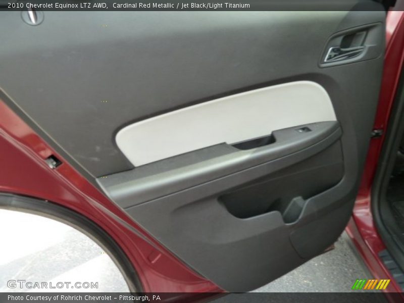 Cardinal Red Metallic / Jet Black/Light Titanium 2010 Chevrolet Equinox LTZ AWD