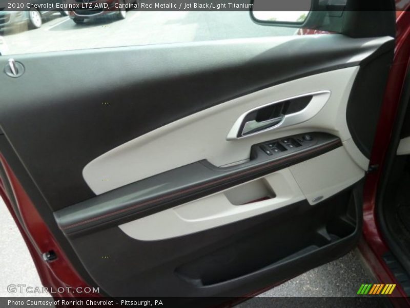 Cardinal Red Metallic / Jet Black/Light Titanium 2010 Chevrolet Equinox LTZ AWD