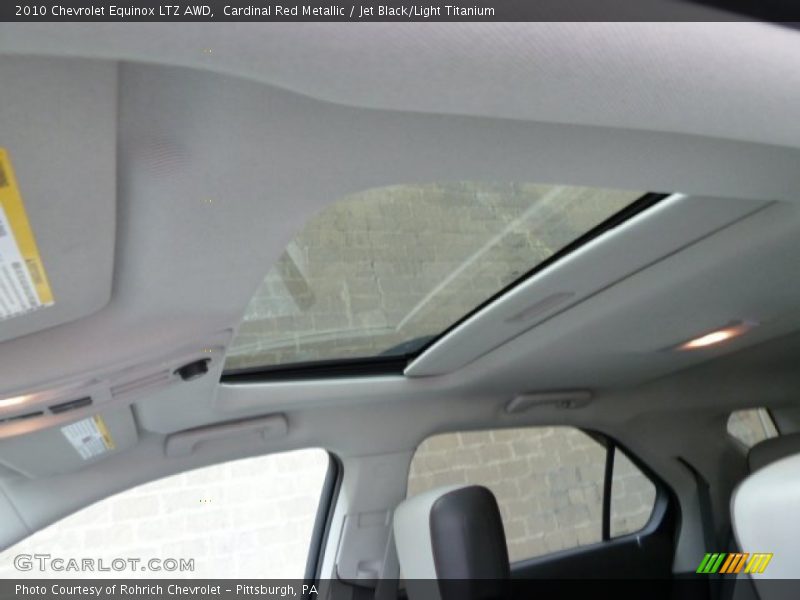Cardinal Red Metallic / Jet Black/Light Titanium 2010 Chevrolet Equinox LTZ AWD