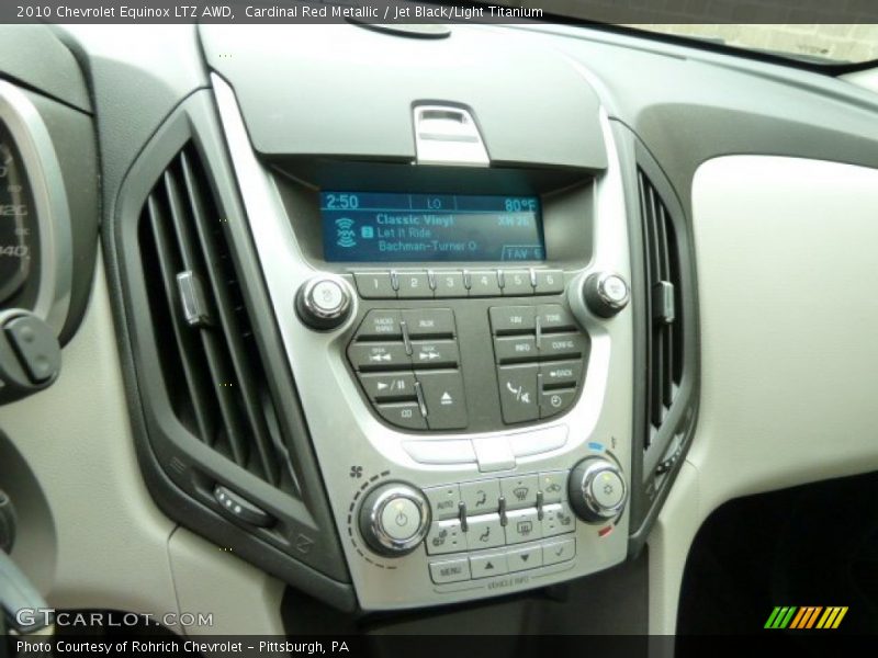 Cardinal Red Metallic / Jet Black/Light Titanium 2010 Chevrolet Equinox LTZ AWD