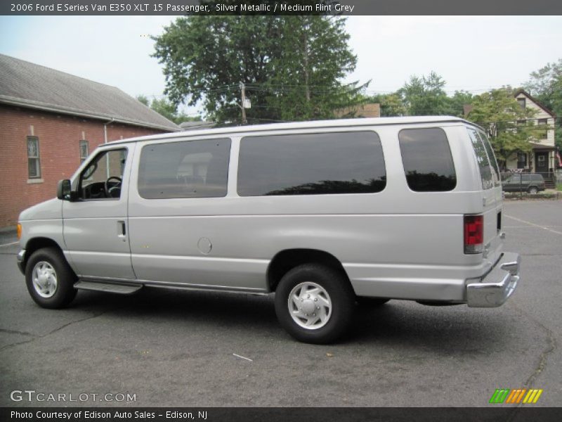 Silver Metallic / Medium Flint Grey 2006 Ford E Series Van E350 XLT 15 Passenger