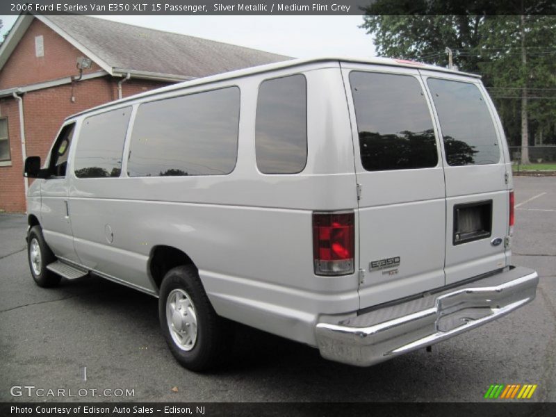 Silver Metallic / Medium Flint Grey 2006 Ford E Series Van E350 XLT 15 Passenger