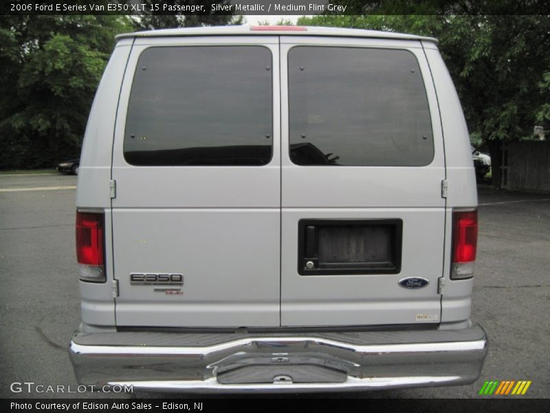 Silver Metallic / Medium Flint Grey 2006 Ford E Series Van E350 XLT 15 Passenger