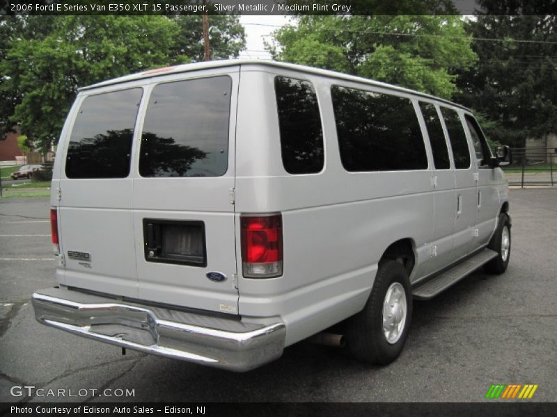 Silver Metallic / Medium Flint Grey 2006 Ford E Series Van E350 XLT 15 Passenger