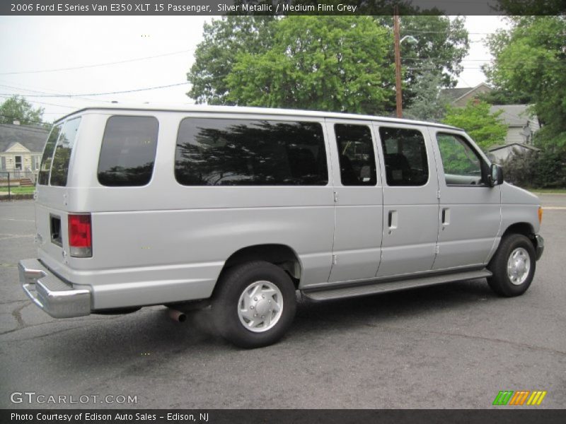 Silver Metallic / Medium Flint Grey 2006 Ford E Series Van E350 XLT 15 Passenger