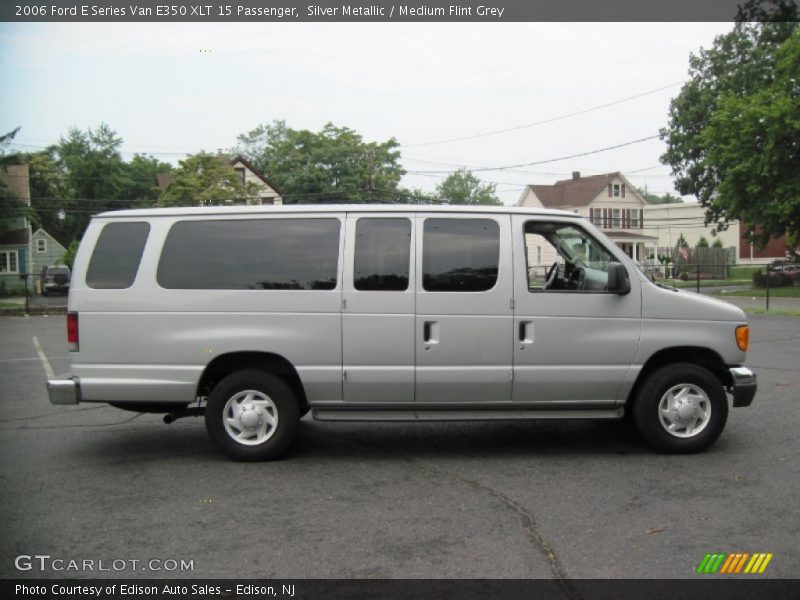 Silver Metallic / Medium Flint Grey 2006 Ford E Series Van E350 XLT 15 Passenger