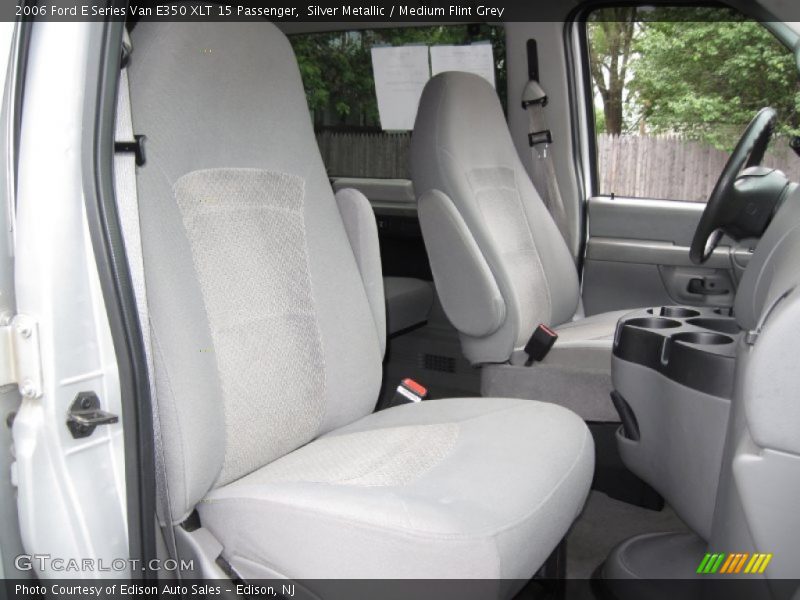 Silver Metallic / Medium Flint Grey 2006 Ford E Series Van E350 XLT 15 Passenger