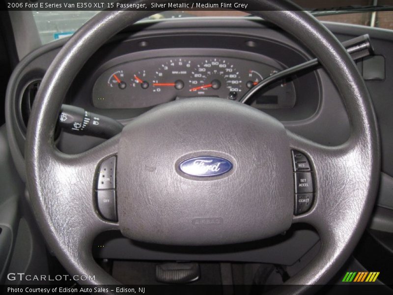 Silver Metallic / Medium Flint Grey 2006 Ford E Series Van E350 XLT 15 Passenger