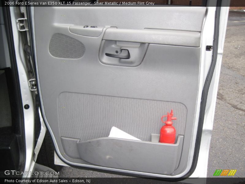 Silver Metallic / Medium Flint Grey 2006 Ford E Series Van E350 XLT 15 Passenger