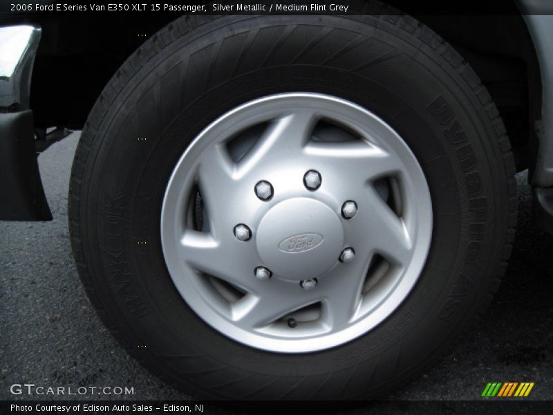 Silver Metallic / Medium Flint Grey 2006 Ford E Series Van E350 XLT 15 Passenger