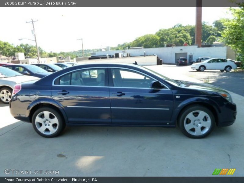 Deep Blue / Gray 2008 Saturn Aura XE