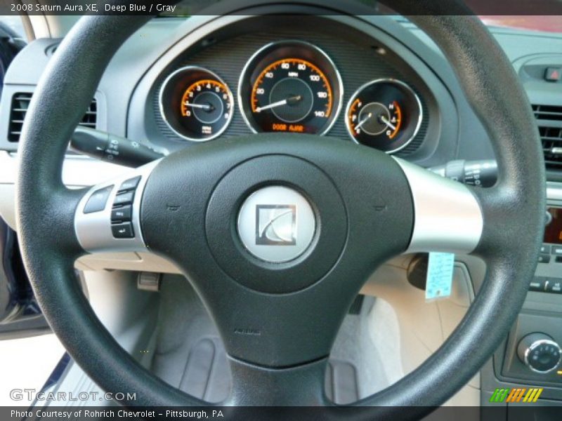 Deep Blue / Gray 2008 Saturn Aura XE