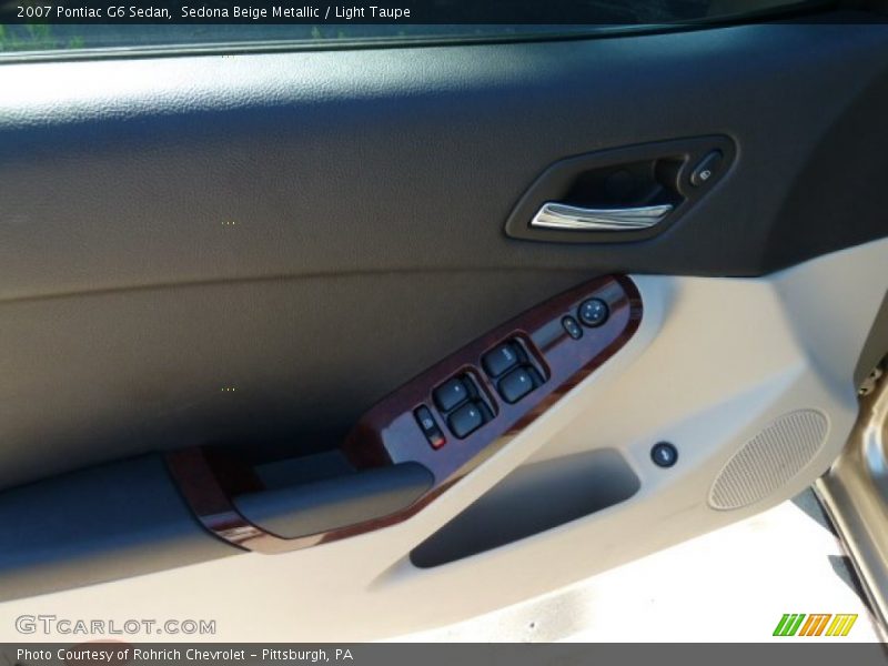 Sedona Beige Metallic / Light Taupe 2007 Pontiac G6 Sedan