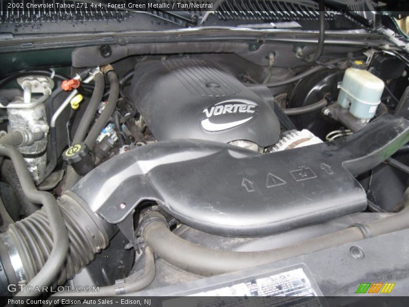 Forest Green Metallic / Tan/Neutral 2002 Chevrolet Tahoe Z71 4x4