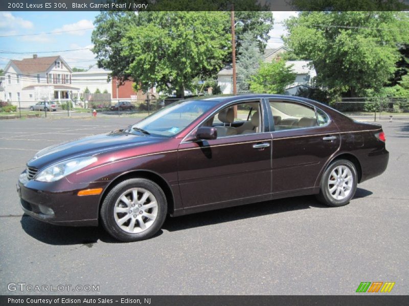 Black Garnet Pearl / Ivory 2002 Lexus ES 300