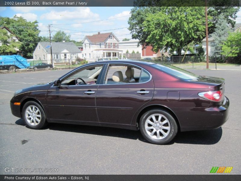 Black Garnet Pearl / Ivory 2002 Lexus ES 300