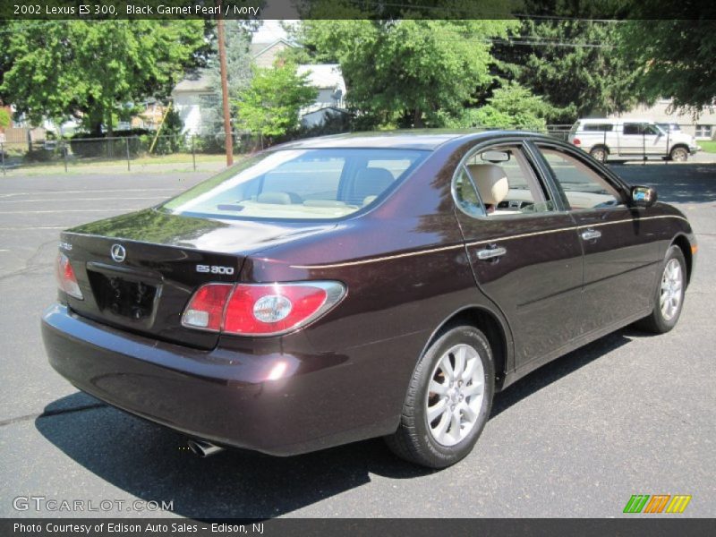 Black Garnet Pearl / Ivory 2002 Lexus ES 300