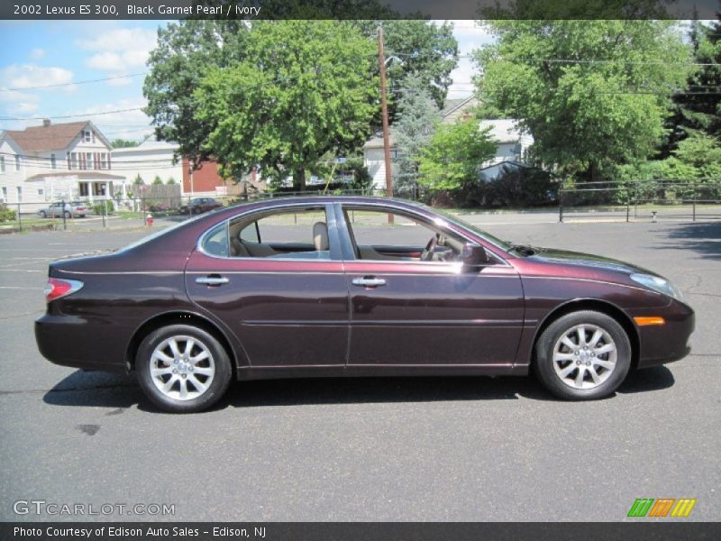 Black Garnet Pearl / Ivory 2002 Lexus ES 300