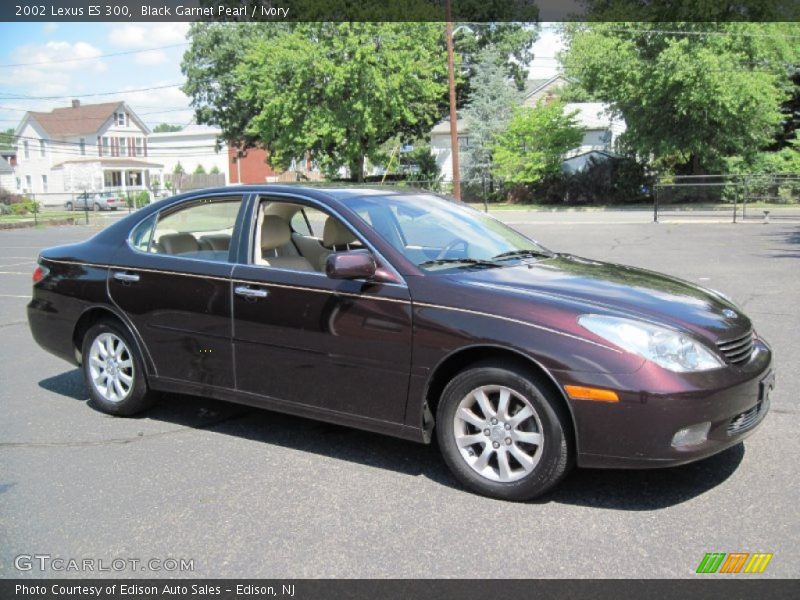 Black Garnet Pearl / Ivory 2002 Lexus ES 300