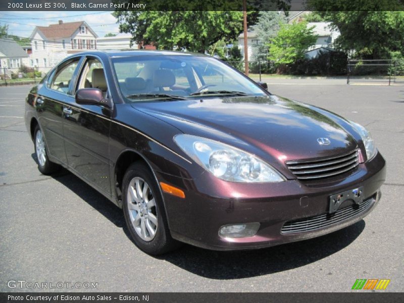Black Garnet Pearl / Ivory 2002 Lexus ES 300