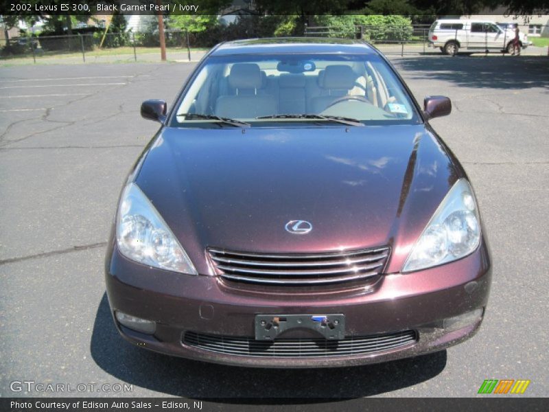 Black Garnet Pearl / Ivory 2002 Lexus ES 300