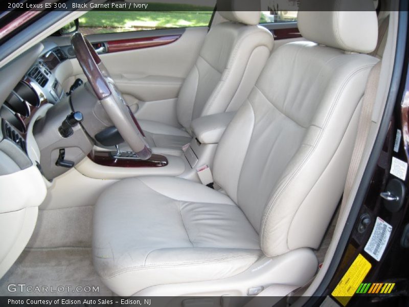 Black Garnet Pearl / Ivory 2002 Lexus ES 300