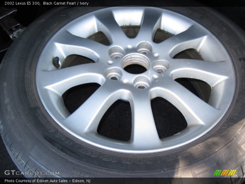 Black Garnet Pearl / Ivory 2002 Lexus ES 300