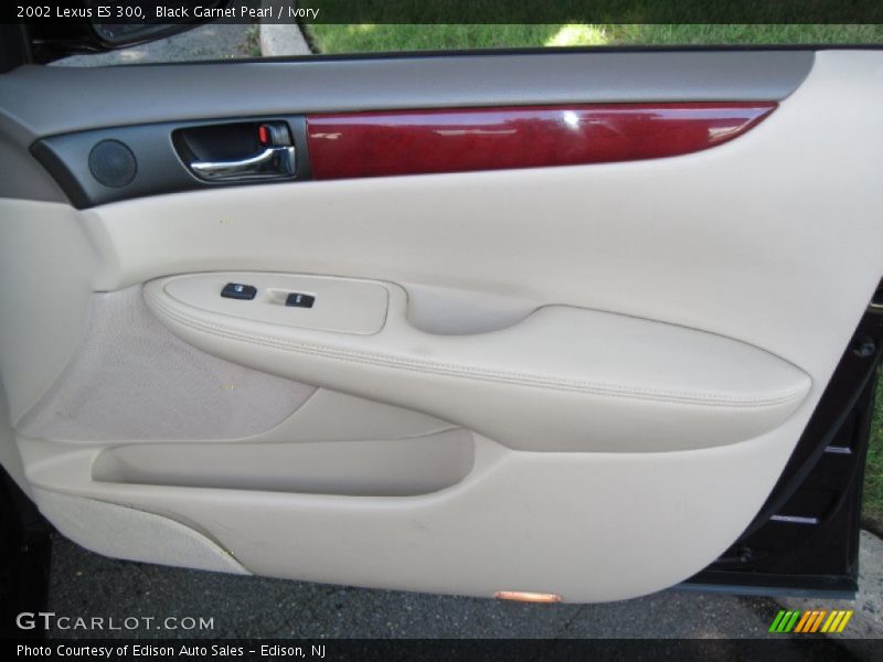 Black Garnet Pearl / Ivory 2002 Lexus ES 300