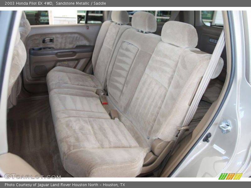 Sandstone Metallic / Saddle 2003 Honda Pilot EX 4WD