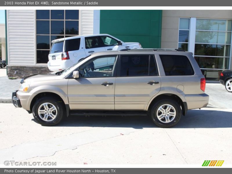 Sandstone Metallic / Saddle 2003 Honda Pilot EX 4WD