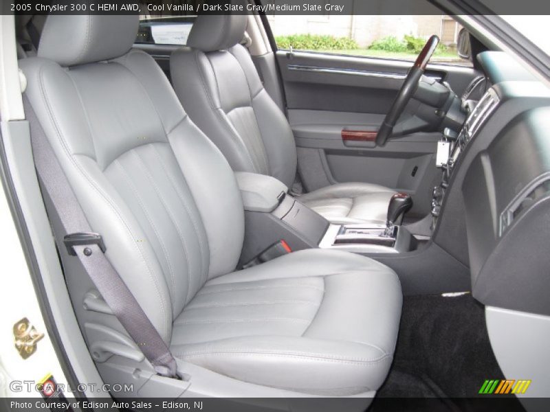 Cool Vanilla / Dark Slate Gray/Medium Slate Gray 2005 Chrysler 300 C HEMI AWD