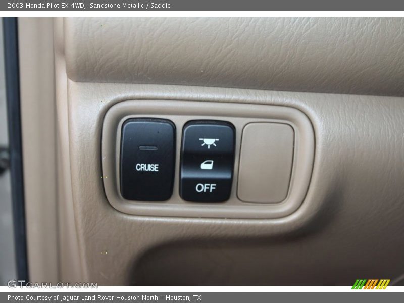 Sandstone Metallic / Saddle 2003 Honda Pilot EX 4WD