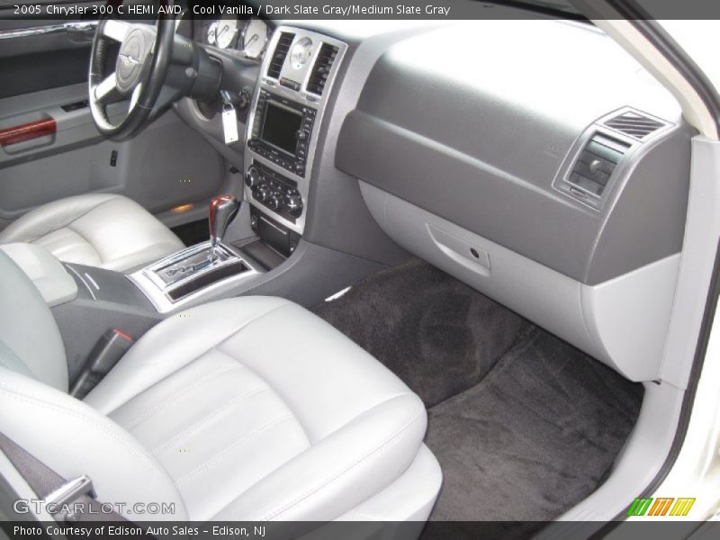 Cool Vanilla / Dark Slate Gray/Medium Slate Gray 2005 Chrysler 300 C HEMI AWD