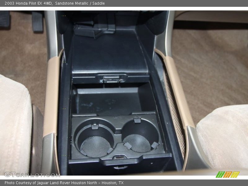 Sandstone Metallic / Saddle 2003 Honda Pilot EX 4WD