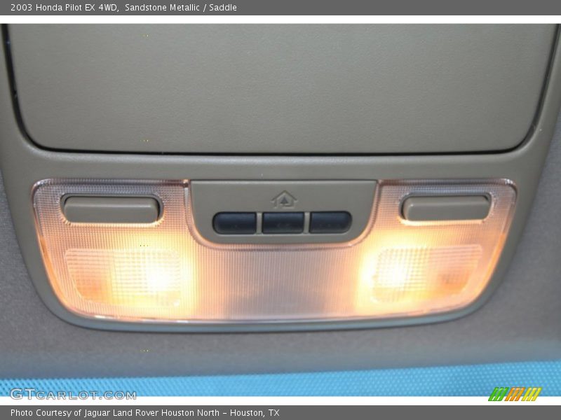 Sandstone Metallic / Saddle 2003 Honda Pilot EX 4WD