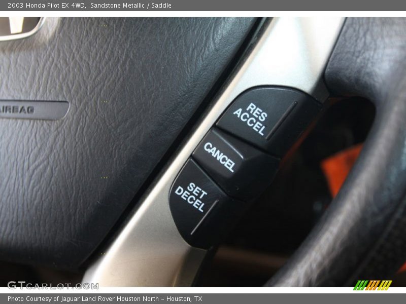 Sandstone Metallic / Saddle 2003 Honda Pilot EX 4WD