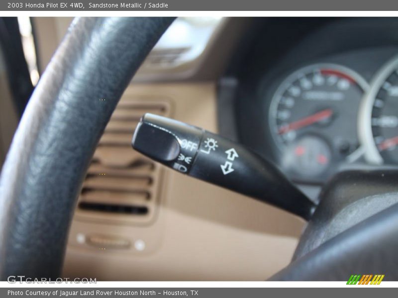 Sandstone Metallic / Saddle 2003 Honda Pilot EX 4WD
