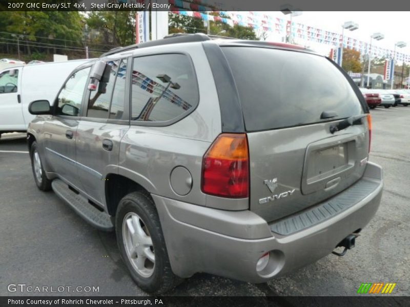 Steel Gray Metallic / Ebony 2007 GMC Envoy SLT 4x4