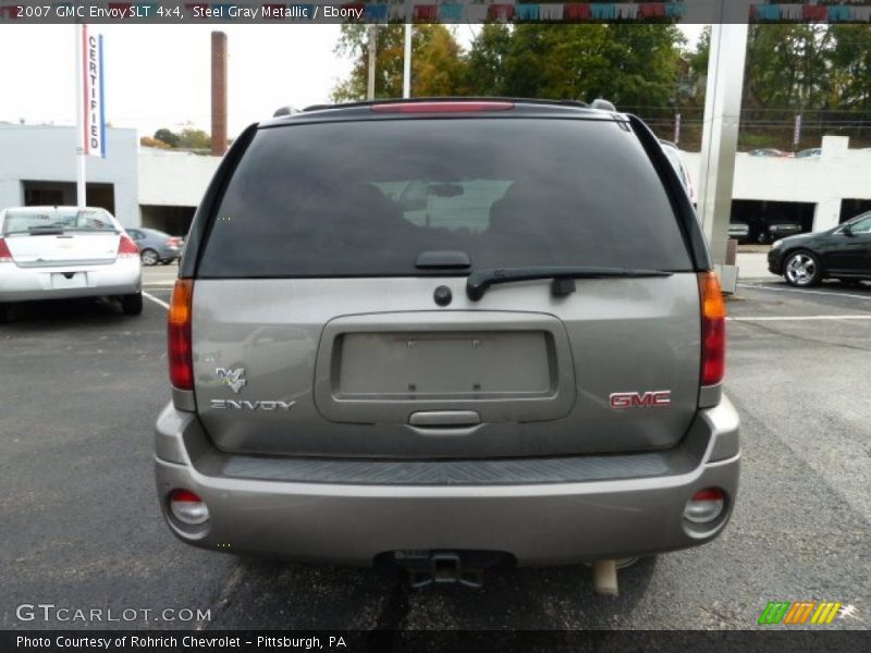 Steel Gray Metallic / Ebony 2007 GMC Envoy SLT 4x4